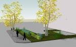 Estudio Ambiental, diseño paisajístico Almacén Éxito Cedritos